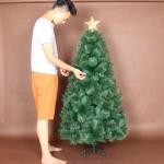 Weihnachtsbaum, künstlicher Premium-fichtenvollbaum mit scharnieren, Weihnachtsbaum aus massivem Metall, perfekt für Feiertage, Dezember, Weihnachtsbaum, der Neue