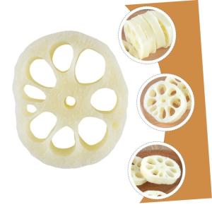 4 Sätze Modell Der Lotuswurzelscheibe Kinder Dekor Kinder Mini Dekor Spielzeug Für Kinder Kinderspielzeug Verschleißfestes Miniaturspielzeug Kdis-Spielzeug PVC 4 Stück * 4