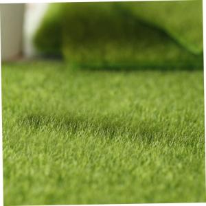 6St Mini-Rasen Country Style kunstgras Bastelgrasmatte Pflanzenmoos kompakte Grasauflage quadratische Grasmatte Multifunktion gefälschter Rasen Strohmatte Zubehör