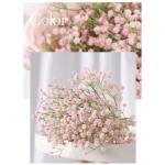 Gypsophila , 7 stuks, , , kunstplanten, doe-het-zelf voor bruiloft, bruidsboeket, bloemstuk, hotel, woonkamer, feestdecoratie, roze