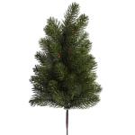 Kunstkerstboom op draadsteel