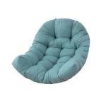 Komfortables Polster für Hängestühle, Weiches Sitzkissen für Schaukelstühle Im Freien, grau Grün