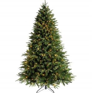 Künstliche Weihnachtskiefer, Schneebedeckter Weihnachtsbaum Mit Metallständer, Künstlicher Weihnachtsbaum for Zuhause, Büro, Außen- Und Innendekoration, Einfache Montage, 2,4 