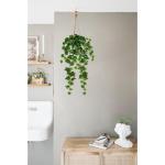 Kunstplant van 80 cm, hangende , net echt, met hangpot, voor tuin, indoor, outdoor, decoratie, wijnstok, groene plant, kunstmatig voor bruiloft, keuken, tuin, feest, wanddecoratie
