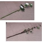 Kunstblumen Gefälschte Blumen, Rhododendron-Zweig, Seide, künstliche Blumen und Äste, Teestube, Couchtisch, Zen-Dekoration für jeden Anlass