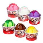 24 Stück Eiscreme Modell Künstliches EIS Gefälschte Desserts Eiscreme Display Requisiten Simulation Eiscreme Kugeln Requisite Eiscreme Kugeln Gefälschte Eiscreme Kugeln