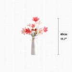 Kunstblumen Künstliche künstliche Pflanzen, künstliche Blumenarrangements für den Innenbereich in Töpfen, gefälschte Bonsai-Pflanzen für den Hausgarten im Innen- und Außenb