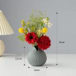 Kunstblumen Künstliche Blumen mit Topf, Kunstpflanzen, künstliche Blumen, künstliche Blumen im Topf – Blumenarrangements für die Hochzeit zu Hause für jeden Anlass