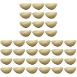 3 Sätze Simulierter Knoblauch Küchendekoartikel Simulierte Knoblauchzehen Nachgemachte Knoblauchflocken-Requisiten Simulation Gemüsedekor Gemüse-Foto-Requisite PVC 12 Stück * 