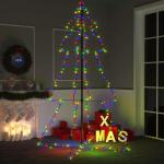 Weihnachtskegelbaum Beleuchtet Weihnachtsbaum Lichterbaum Dekobaum Weihnachtsdeko Lichterkette Beleuchtung 240 LEDs Indoor Outdoor 118x180cm