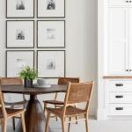 Set van 3 kleine planten in potten, , echte eucalyptus, mini-kunstrozemarijn, kunstmatige varenplant, sluierkruid, klein met potten, tafeldecoratie, thuis, balkon, kantoor decorati