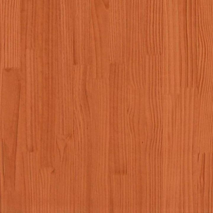 Kerstboom, dennenboom hout om te versieren, kerstboom houten boom DIY kerstdecoratie decoratieve boom kerstdecoratie, wasbruin 80 cm massief hout grenen
