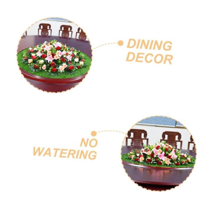 Tapijten schachtdeksel decoratie gazon turnzaal gazon placemat kunstgras placemats van kunstgras placemats van kunstgras campertapijten voor buiten plastic buiten groene planten