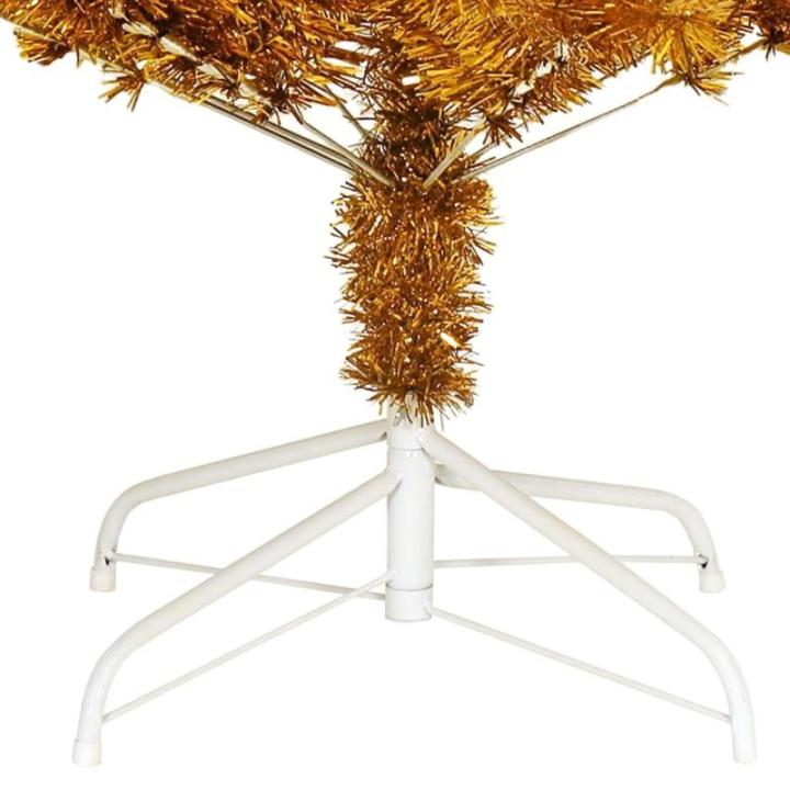 Christbaum künstlich,USB Weihnachtsbaum,Tannenbaum,Künstlicher Weihnachtsbaum mit Ständer Golden 240 cm PETchristmas Tree,Weihnachtsbaum mit Beleuchtung,