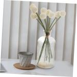 1stk Simulierte Kugelchrysantheme Chrysanthemenstiel Gefälschte Chrysanthemenblüte Bulk-vasen Künstlicher Hortensienstrauß Hochzeitsblumensträuße Heimdekoration Plastik Weiß