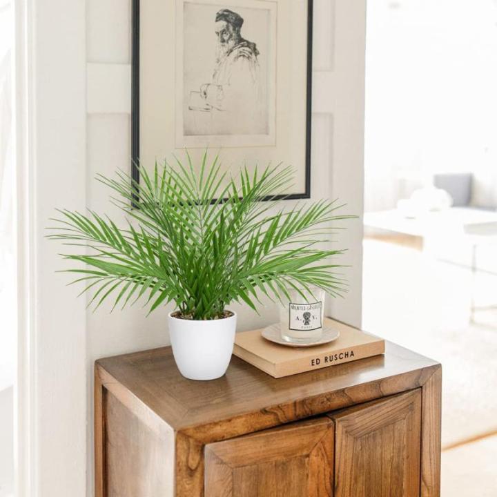 Kunstplant in pot, kunstplant Boston-varen, decoratie, moderne , kunststof planten, decoratie voor woonkamer, balkon, slaapkamer, badkamer, kamer, tafeldecoratie