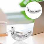 Disco-Banane Foto Netz Home Obstfigur Cool Disco-Party-Ornament innerspace The Office geschebke weihnachtskrippe tablez Disco-Frucht-Requisite Spiegel-Disco-Dekoration Glas Silver