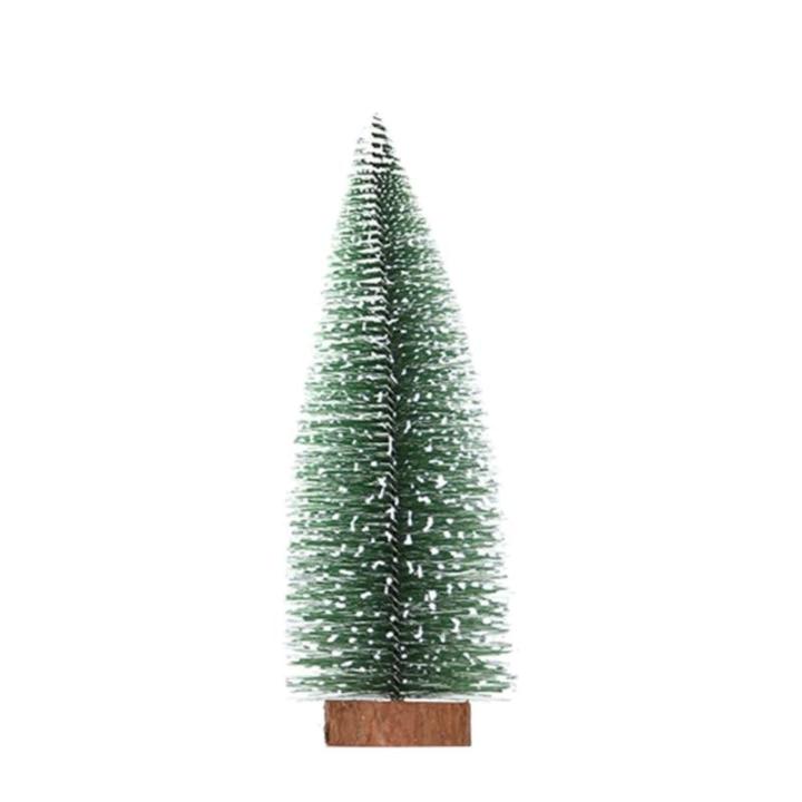 Deko Weihnachten Mini Weihnachtsbaum Zeder Desktop Kleiner Weihnachtsbaum Desktop Fenster Tisch Weihnachtsschmuck (A, One Size)