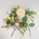 Ostern Baum Zweig Bunte Malerei Schaum Ei Kranz Pflanze DIY Ostern Dekoration