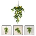 6 Stück Simulation Zitronen Rattan Baum Zitronenzweig Ornamente Zitronenzweig Dekoration Heimdekoration Zitronenzweig Zitronenzweig Baumpickel Zitronenzweig Dekoration