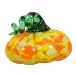 4 Stück Kürbishandwerk Kürbis-Requisite Kürbis im Herbst Kürbis-Tischdekoration Halloween Dekoration Herbst Dekoration bastelset Szenenlayout Glas Kleiner Kürbis Hausbedarf