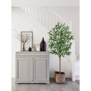 150 cm, olijfboom, kunstplant, grote , , nep plastic planten in pot, kunstboom, als echt voor woondecoratie, kamerdecoratie, slaapkamerdecoratie