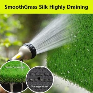 Kunstrasen-Teppich, 2,4 x 3,6 m, realistische Kunstrasenmatte für drinnen und draußen, 20 mm Florhöhe, Astro-Turf-Matte für Hunde, Landschaftsgestaltung (Größe: 1,2 x 3 m)