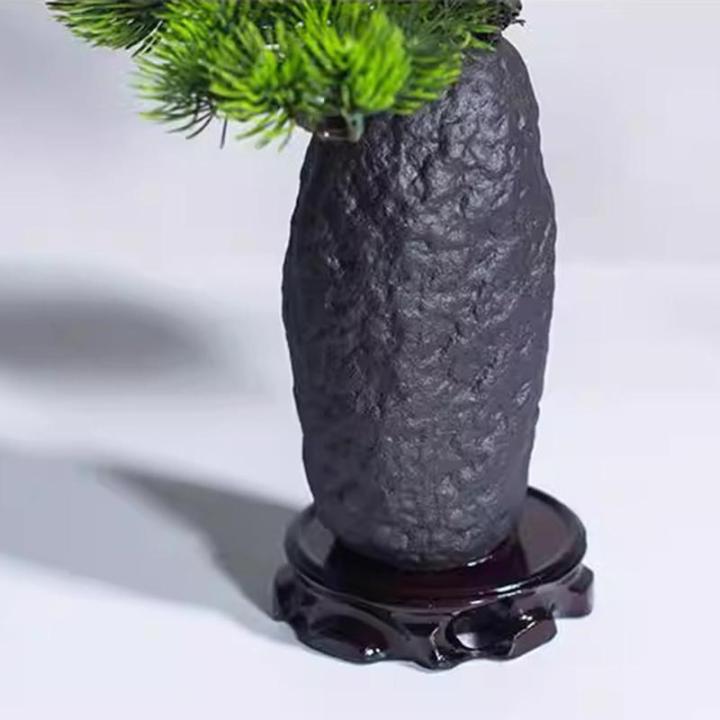 Künstlicher Bonsai-Baum Chinesischen Stil Simulation Begrüßen Kiefer Künstliche Bonsai Keramik Vase Set Wohnzimmer Zimmer Zen Dekoration Gefälschte Kiefer Bäume Künstliche B