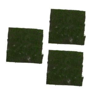 3St Simulierter Moosrasen Graswand Bonsai Dekoration Rasenersatz Grasmatte Wanddekoration rasenmatte Kunstrasenfliesen Terrassenfliesen künstliche grüne Wand Kunstrasenwand Tufte