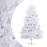 Tannenbaum Kunstbaum mit PVC-Spitzen, Weihnachtsdeko Dekobaum für Innen Außen Künstlicher Weihnachtsbaum Klappbar mit Ständer Weiß 240 cm