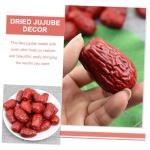 4 Sätze Simulierte Jujube Realistisches Datum Simulation Getrockneter Jujube Realistische Jujube Hochzeitsdeko Hochzeits Dekoration Falsches Obst Simulationsfrucht PVC 30 Stück *