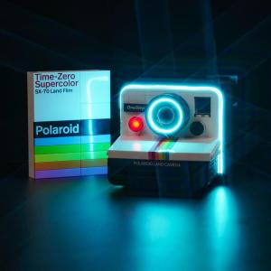 Lichtset compatibel met Lego 21345 Polaroid OneStep SX-70 camera (geen model), led-verlichtingsset compatibel met Lego Polaroid OneStep SX-70 camera, creatief speelgoed