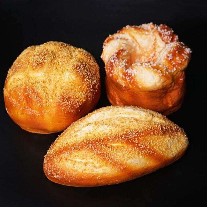Künstliches Brot Fake Brot Simulation Realistische Lebensmittel Kuchen Französisch Brot Dessert für Party Dekoration Display Requisiten Echtes Modell Fotografie Requisite (D)
