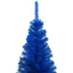 Künstlicher Weihnachtsbaum mit Ständer Christbaum Tannenbaum Kunstbaum Weihnachten Künstlicher Weihnachtsbaum Weihnachtsdeko Blau 240 cm PVC