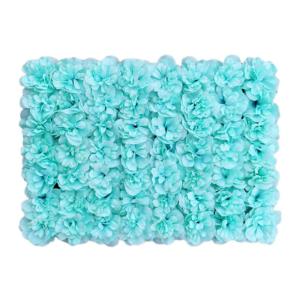 1 stuk 40 cm x 60 cm bloemenwandpaneel, , wandpaneel, bloemen, achtergrond, voor bruiloft, verjaardag, feest, woondecoratie, wanddecoratie, blauw E