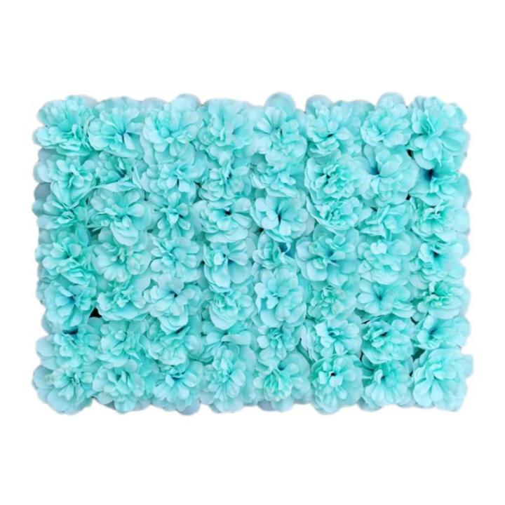 1 stuk 40 cm x 60 cm bloemenwandpaneel, , wandpaneel, bloemen, achtergrond, voor bruiloft, verjaardag, feest, woondecoratie, wanddecoratie, blauw E
