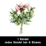 Kunstbloemen, 1709, kunsttulpen, kunstbloemen, tulpen, echte touch, voor thuis, hotel, kamer, tafeldecoratie