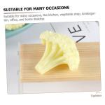 Blumenkohl Modell Lebensechte Brokkoli Verzierung Künstliche Brokkoli Dekore Lebensechte Gemüse Gefälschte Brokkoli Scheibe Zur Dekoration Falsches Gemüse Lebensechte