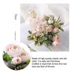 3 stuks kunstbalkonplanten, roze, zijden bloem, camelia, planten, voor buiten, bloemstukken, , , net als echt plastic, boeket voor decoratie