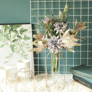 Kunstbloemen, , kunstbloemen, decoratie, zijden bloemen, boeket, kunstbloemstukken, bruiloft, kamerdecoratie, paars-wit