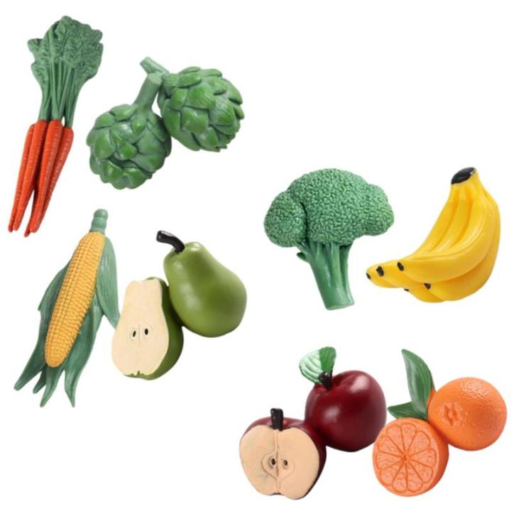 24 STK Obst- und Gemüsemodell dekorative künstliche Früchte künstliches Gemüsemodell pflanzendeko genschenkideen kunstpflanze künstliche Pflanzen gefälschte Gemüsestütze P
