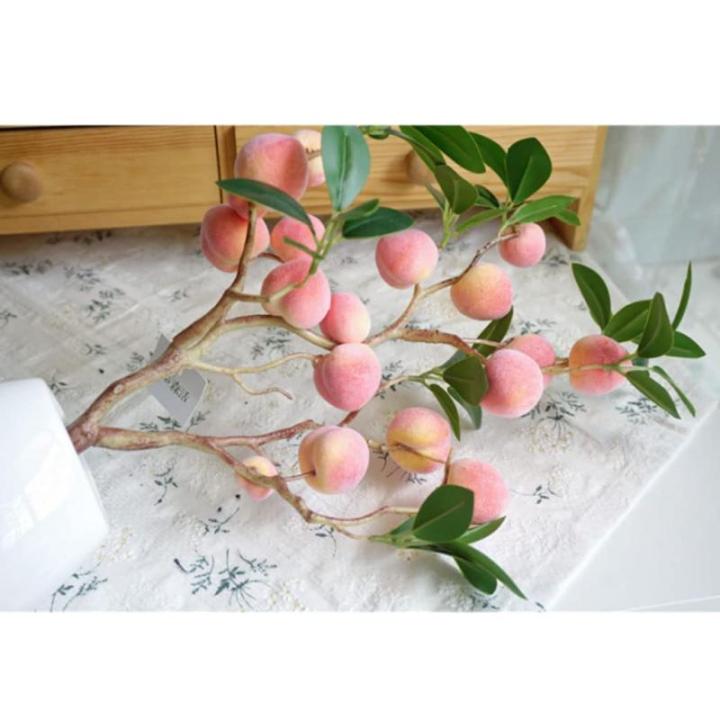 Kunstblumen Künstlicher Granatapfel, Pfirsich, Mandarinenbaum, Pflanzendekoration, Bonsai, Fensterbank, Dekoration, Hof, simulierte Pflanzen, Bonsai für Zuhause für jeden Anlass