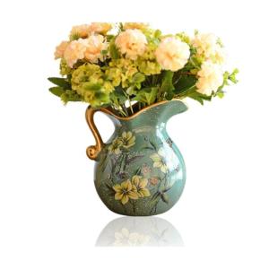 Kunstblumen Künstliche Blumen-Pflanzen-Set, künstliche Pflanzen im Zementtopf, Kunstpflanzen im Innenbereich für Heimdekoration, Schlafzimmer für jeden Anlass