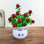 Kunstblumen Gefälschte Pflanzen, kleine künstliche Mini-Blume, für Garten, Rasen, Balkon, Büro, Bauernhaus, drinnen und draußen, Frühlings- und Sommerdekoration für jeden An