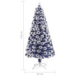 Künstlicher Weihnachtsbaum mit Beleuchtung 120 cm Glasfaser Christbaum Kunstbaum Dekobaum Tannenbaum Weihnachten Künstlicher Weihnachtsbaum für Weihnachtsdeko