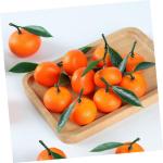 1 Satz Lebendige Orangen Requisiten Szenenschmuck Schüssel Vasenfüller Früchte Kunstobst Künstliche Früchte Desktop-deko Mit Künstlichen Orangen Künstliches Orangendekor PVC
