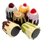 Fake Kuchen künstliche Kuchen 12 Stück Jelly Mini Kuchen Dekorationen Kuchen Modelle Foto Requisiten Kuchen Modelle Kuchen Requisiten Gefälschte Kuchen Realistisches Essen