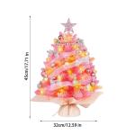Kerstboom met verlichting 45 cm lichtketting kerstboom mini kerstboom kunstmatige kerstboom kerstdecoratie tafel kerstboom kerstcadeaus