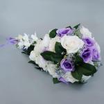 Wassertropfen Rose Hochzeit Brautstrauß Romantische Halten Blume Braut Brautsträuße Brautjungfer Blumenstrauß Valentinstag Dekoration