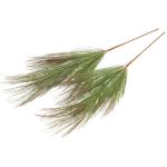 künstlicher Seidenkiefernzweig/Kieferzweig Höhe ca. 80 cm, Farbe: grün-braun (2 Stück)